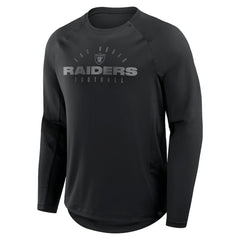 Fanatics Las Vegas Raiders Big & Tall Coverage Scheme Long Sleeve T-Shirt Black