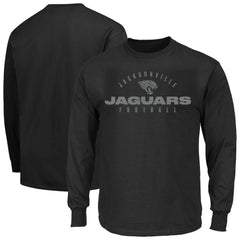 Fanatics Jacksonville Jaguars Big & Tall Coverage Scheme Long Sleeve T-Shirt Black