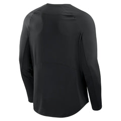 Fanatics New Orleans Saints Big & Tall Coverage Scheme Long Sleeve T-Shirt Black