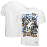 Kevin Garnett Minnesota Timberwolves Hardwood Classics Commemorative Player Collage T-Shirt White | Mitchell & Ness Lifestyle