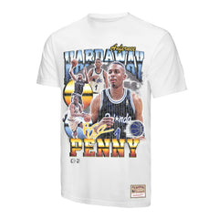 Penny Hardaway Orlando Magic Hardwood Classics Commemorative Player Collage T-Shirt White | Mitchell & Ness discount