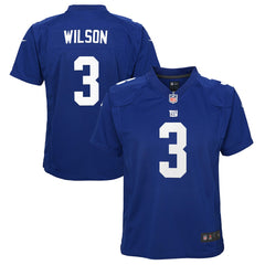Nike Russell Wilson New York Giants Youth Game Jersey Royal