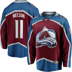 Brock Nelson Colorado Avalanche Fanatics Home Breakaway Jersey - Burgundy - NHL 202962249