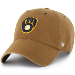 Milwaukee Brewers Carhartt x '47 Clean Up Adjustable Hat - Brown - 47 brand Discount