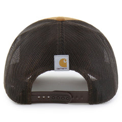 Los Angeles Dodgers Carhartt x '47 Trucker Adjustable Hat - Brown - 47 brand on Sale