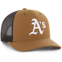 Athletics Carhartt x '47 Trucker Adjustable Hat - Brown - 47 brand Discount