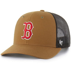 Boston Red Sox Carhartt x '47 Trucker Adjustable Hat - Brown - 47 brand Online