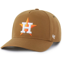 Houston Astros Carhartt x '47 Hitch Adjustable Hat - Brown - 47 brand Online