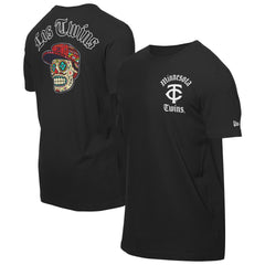 Minnesota Twins New Era Sugar Skulls T-Shirt - Black - New Era Lifestyle