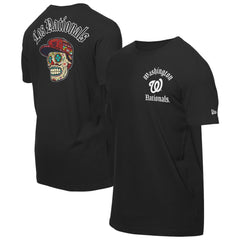 Washington Nationals New Era Sugar Skulls T-Shirt - Black - New Era Lifestyle