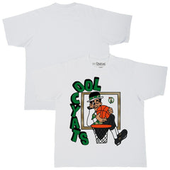 Boston Celtics Stadium Essentials NBA x Staycool Mascot Oversized T-Shirt White