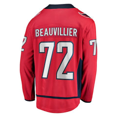 Anthony Beauvillier Washington Capitals Fanatics Home Breakaway Jersey - Red - NHL 202972818