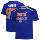 Connor McDavid Edmonton Oilers Profile Big & Tall Name & Number T-Shirt - Royal - NHL 202983351