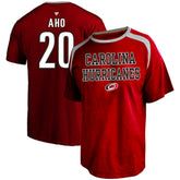Sebastian Aho Carolina Hurricanes Profile Big & Tall Name & Number T-Shirt - Red - NHL 202983354