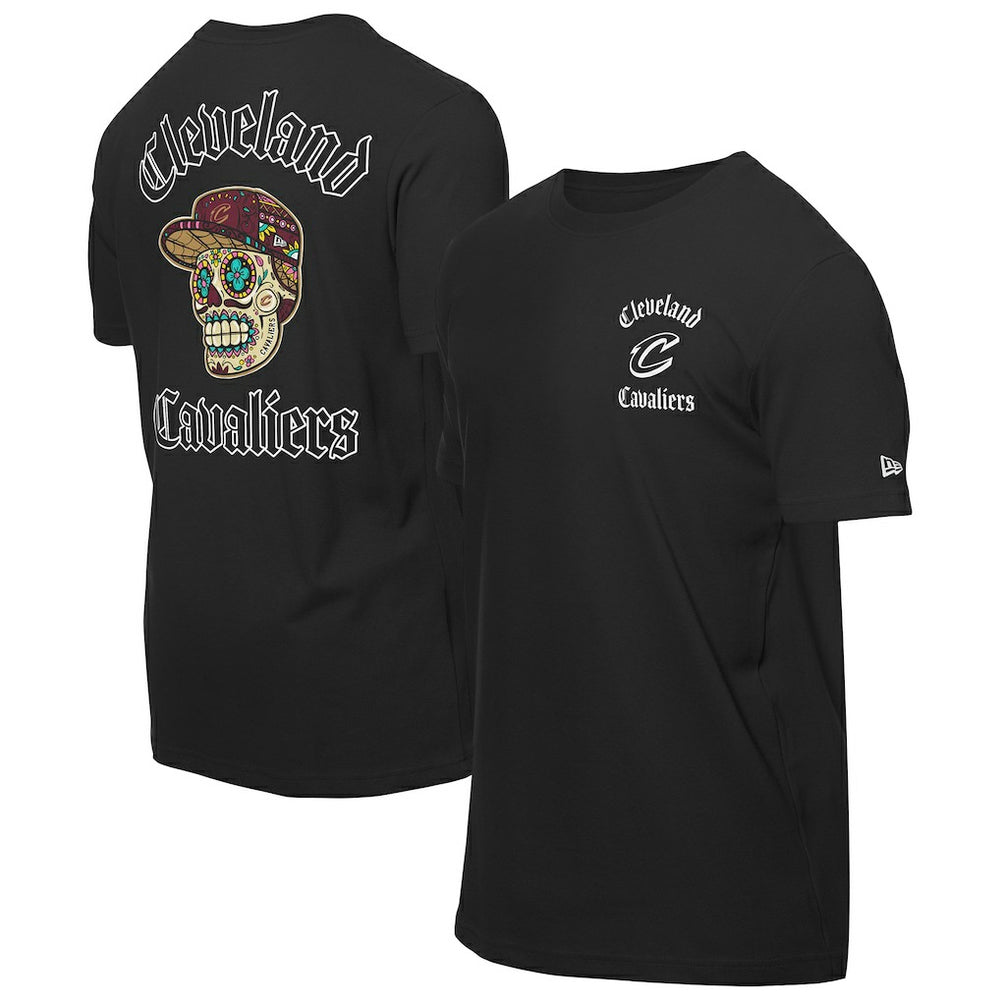 Cleveland Cavaliers Sugar Skulls T-Shirt for sale Black | New Era