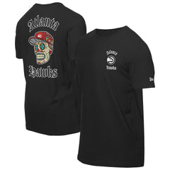 Atlanta Hawks Sugar Skulls T-Shirt Black | New Era for sale