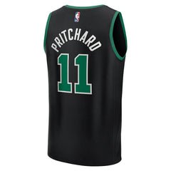 Payton Pritchard Boston Celtics Fast Break Replica Player Jersey Statement Edition Black | Fanatics