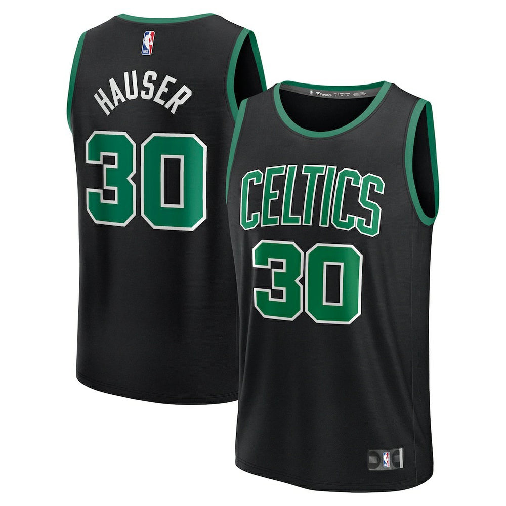 Sam Hauser Boston Celtics Fast Break Replica Player Jersey Statement Edition Black | Fanatics discount