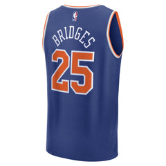 Mikal Bridges New York Knicks Fast Break Replica Player Jersey Icon Edition Blue | Fanatics Near Me