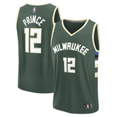 Taurean Prince Milwaukee Bucks Fast Break Replica Player Jersey Icon Edition Hunter Green | Fanatics online