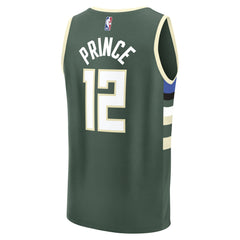 Taurean Prince Milwaukee Bucks Fast Break Replica Player Jersey Icon Edition Hunter Green | Fanatics online
