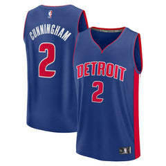 Cade Cunningham Detroit Pistons Fast Break Replica Player Jersey for sale Icon Editi- Blue | Fanatics online