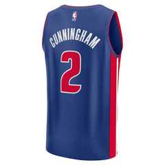 Cade Cunningham Detroit Pistons Fast Break Replica Player Jersey for sale Icon Editi- Blue | Fanatics online