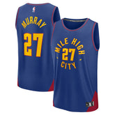Jamal Murray Denver Nuggets Fast Break Replica Player Jersey for sale Statement Editi- Blue | Fanatics Lifestyle