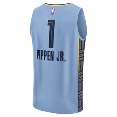 Scotty Pippen Jr. Memphis Grizzlies Fast Break Replica Player Jersey Statement Edition Light Blue | Fanatics for sale