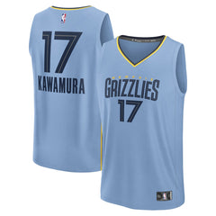 Yuki Kawamura Memphis Grizzlies Fast Break Replica Player Jersey Statement Edition Light Blue | Fanatics online