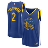 Brandin Podziemski Golden State Warriors Fast Break Replica Player Jersey for sale Icon Editi- Royal | Fanatics Near Me