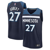 Rudy Gobert Minnesota Timberwolves Fast Break Replica Player Jersey Icon Edition Navy | Fanatics