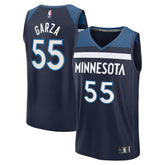 Luka Garza Minnesota Timberwolves Fast Break Replica Player Jersey Icon Edition Navy | Fanatics US