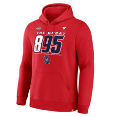 Alexander Ovechkin Washington Capitals Fanatics NHL All-Time Leading Goal Scorer The Great 895 Pullover Hoodie - Athletic Red - NHL 202983970