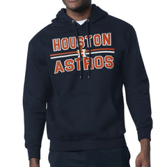 Houston Astros Starter Team Mesh Print Graphic Pullover Hoodie - Navy - MLB Sale