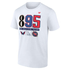 Alexander Ovechkin Washington Capitals NHL All-Time Leading Goal Scorer 895 T-Shirt - White - NHL 202984227