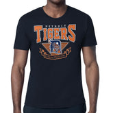 Detroit Tigers Starter ‘80s Inspired T-Shirt - Navy - MLB Discount