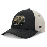 Vegas Golden Knights Fanatics 2025 Stanley Cup Playoffs Locker Room Trucker Adjustable Hat - Black/Gray - NHL 202986024