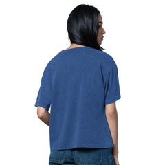 Tampa Bay Lightning Starter Women's Oversized Hall of Fame T-Shirt - Heather Blue - NHL 202986151