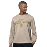 Vegas Golden Knights Starter Field Long Sleeve T-Shirt - Tan - NHL 202986232