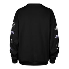 Los Angeles Lakers '47 Women's 2025/26 City Edition Go Big Oversized Sweatshirt Black | 47 brand Near Me