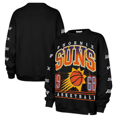 Phoenix Suns '47 Women's 2025/26 City Edition Go Big Oversized Sweatshirt Black | 47 brand Lifestyle