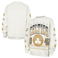 Boston Celtics '47 Women's 2025/26 City Edition Go Big Oversized Sweatshirt Natural | 47 brand online
