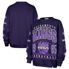 Sacramento Kings '47 Women's 2025/26 City Edition Go Big Oversized Sweatshirt Purple | 47 brand Near Me