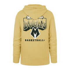 Milwaukee Bucks '47 2025/26 City Edition Jab Step Headline Hoodie Gold | 47 brand for sale