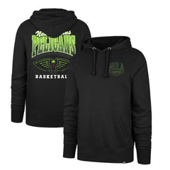 New Orleans Pelicans '47 2025/26 City Edition Jab Step Headline Hoodie Black | 47 brand US