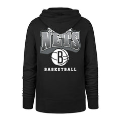Brooklyn Nets '47 2025/26 City Edition Jab Step Headline Hoodie Black | 47 brand US