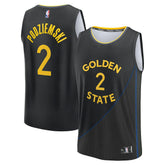 Brandin Podziemski Golden State Warriors Fast Break Replica Player Jersey for sale Statement Editi- Black | Fanatics US