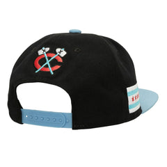 Chicago Blackhawks Mitchell & Ness Core Team Special Snapback Hat - Black - NHL 202986786