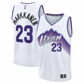 Lauri Markkanen Utah Jazz Fast Break Replica Jersey Association Edition White | Fanatics for sale